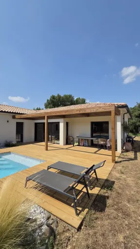 Pergola sur mesure en bois toulouse, Toulouse, Cultur'bois