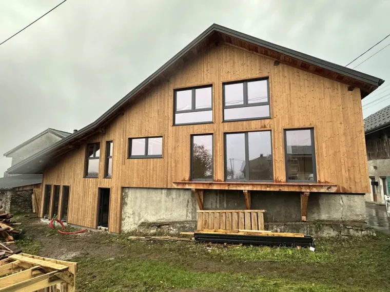 Construction d'un chalet en bois à Chamonix, Toulouse, Cultur'bois