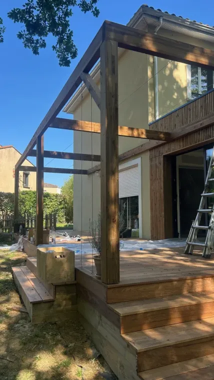 Fabricant pergola bois sur mesure Toulouse, Toulouse, Cultur'bois