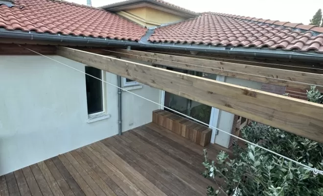 Aménagements extérieurs en bois à Quint-Fonsegrives , Toulouse, Cultur'bois