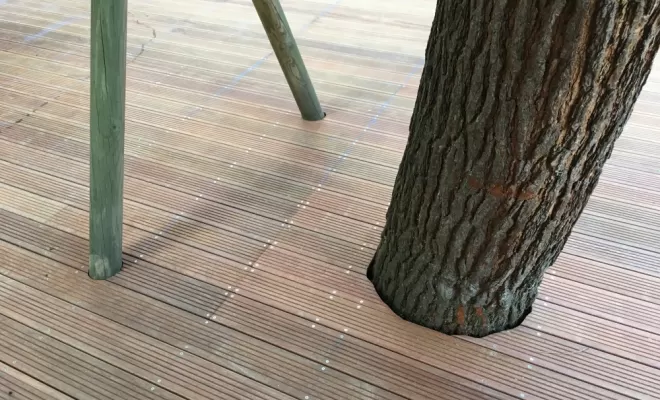 Terrasse en Cumaru au Muséum de Toulouse, Toulouse, Cultur'bois