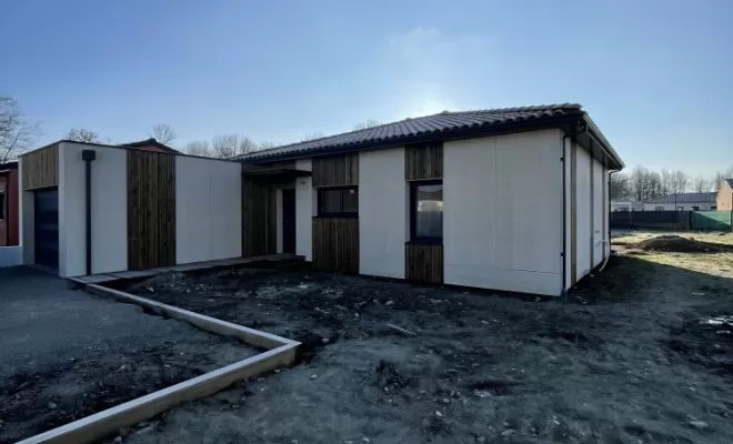 Projet maison de plain-pied, clé en main à Le Fauga , Toulouse, Cultur'bois