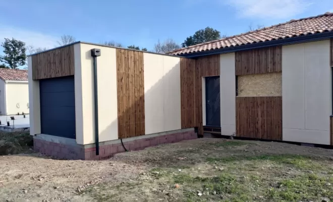 Projet maison de plain-pied, clé en main à Le Fauga , Toulouse, Cultur'bois
