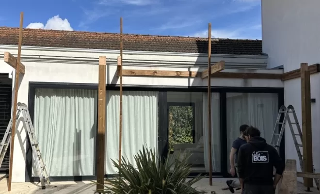Pergola en bois moderne à Toulouse , Toulouse, Cultur'bois
