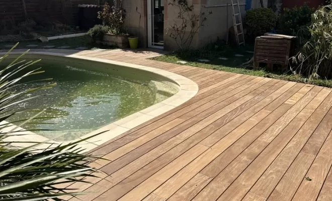 terrasses en bois exotique à l’union : un aménagement durable et élégant avec Cultur'bois, Toulouse, Cultur'bois