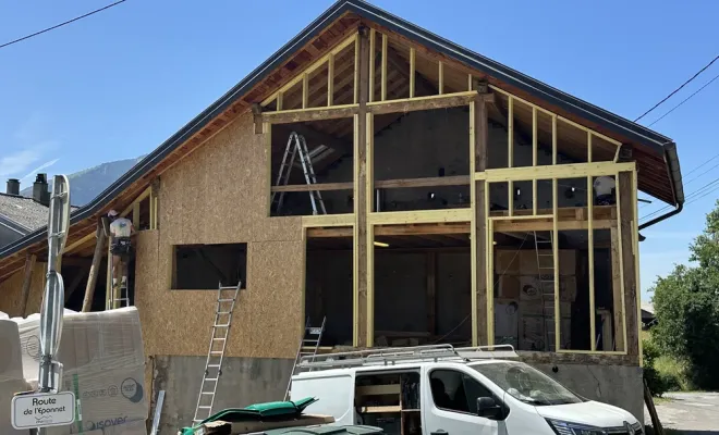 Construction d'un chalet en bois à Chamonix, Toulouse, Cultur'bois