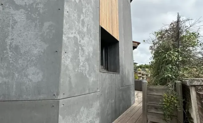 Rénovation d'une façade de maison , Toulouse, Cultur'bois