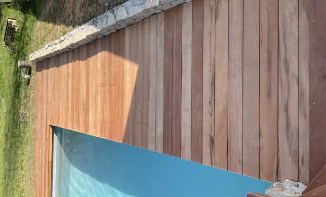 Terrasse bois exotique à toulouse, Toulouse, Cultur'bois