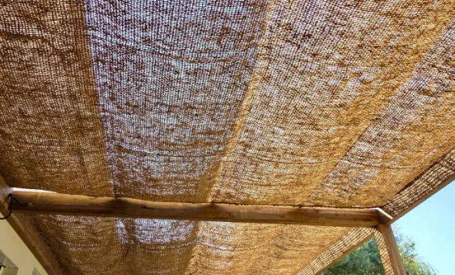 Pergola avec ombrière sur mesure, Toulouse, Cultur'bois