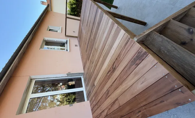 Terrasse surélevée en bois à Toulouse, Toulouse, Cultur'bois