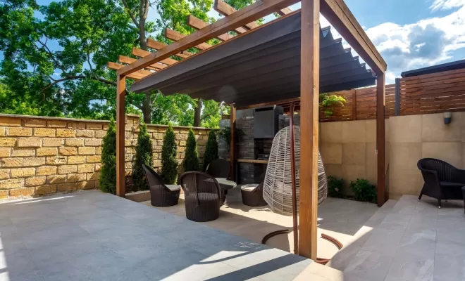 Construction d'une pergola en bois, Toulouse, Cultur'bois