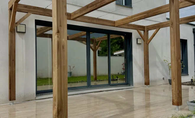 Pergola en bois à Toulouse, Toulouse, Cultur'bois