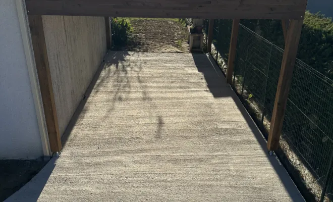 Carport en bois, Toulouse, Cultur'bois