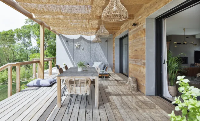 Construction d'une pergola avec une ombrière , Toulouse, Cultur'bois