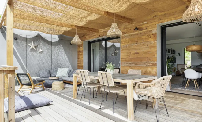 Construction d'une pergola avec une ombrière , Toulouse, Cultur'bois