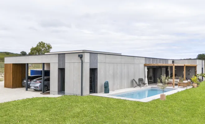 Bardage viroc , Toulouse, Cultur'bois