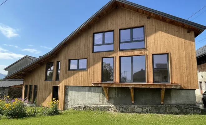 Chalet en bois à Chamonix, Toulouse, Cultur'bois