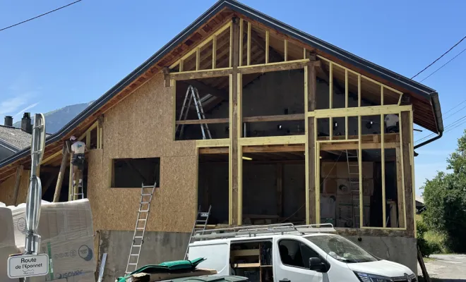 Chalet en bois à Chamonix, Toulouse, Cultur'bois