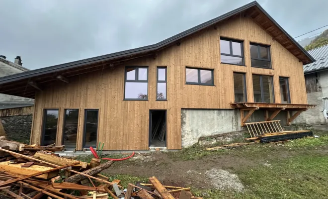 Chalet en bois à Chamonix, Toulouse, Cultur'bois