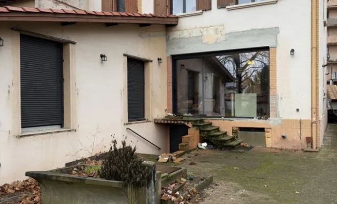 Construction d'une terrasse, Toulouse, Cultur'bois
