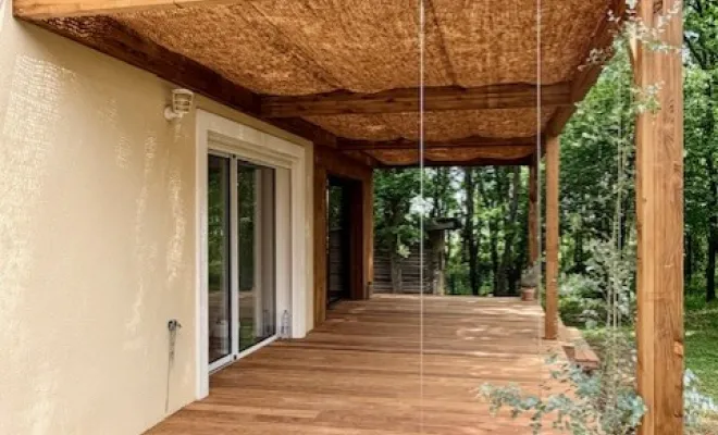 Extension de maison à Eaunes , Toulouse, Cultur'bois