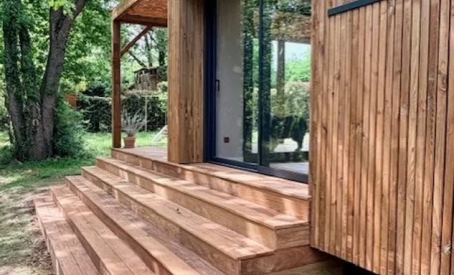 Extension de maison à Eaunes , Toulouse, Cultur'bois