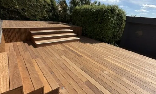 Grande terrasse en ipé, Toulouse, Cultur'bois