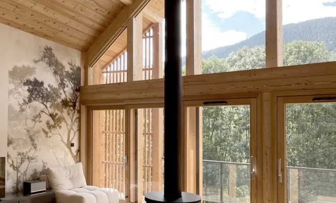 Chalet en bois à la montagne, Toulouse, Cultur'bois